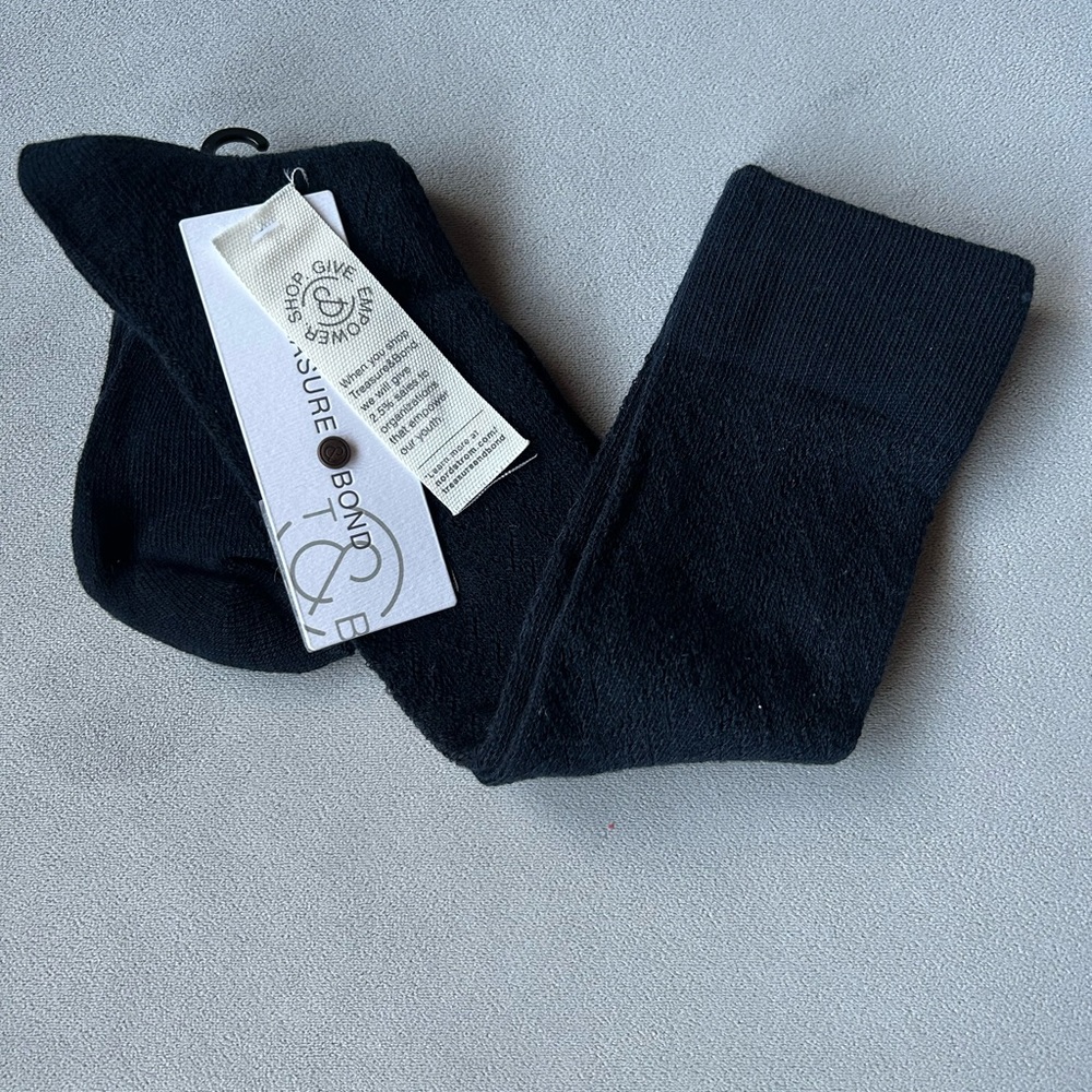 Treasure & Bond ~ Navy Blue Tall Socks ~ Women’s Shoe Size 6-10.5 ~ Brand New!